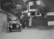 Bentley 4-seater tourer, St Albans, Hertfordshire, c1920s. Artist: Bill Brunell