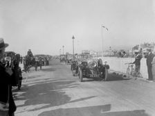 Bentley 4-seater of SK Thornley at Boulogne Motor Week, France, 1928. Artist: Bill Brunell