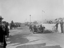 Bentley 4-seater of SK Thornley at Boulogne Motor Week, France, 1928. Artist: Bill Brunell