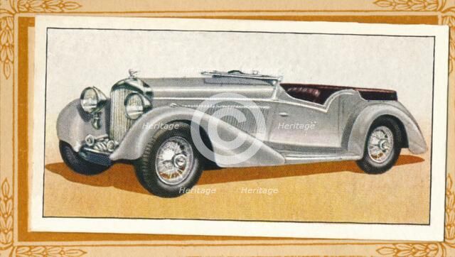 'Bentley 3 1/2-Litre Sports Tourer', c1936. Artist: Unknown.