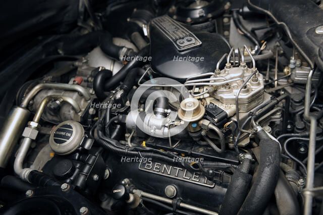 Bentley Turbo R 1986. Artist: Simon Clay.