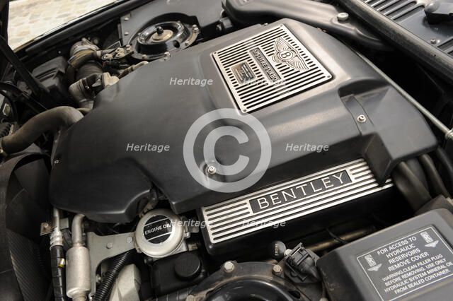 Bentley Continental 2001. Artist: Simon Clay.