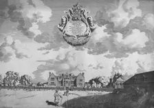 Bentley Hall (Southern Prospect) c1686. Creator: Michael Burghers