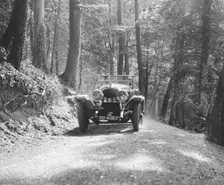 Bentley of SB Harris taking part in the North West London Motor Club Trial, 1 June 1929. Artist: Bill Brunell