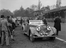 Bentley open 4-seater tourer owned by Sir Malcolm Campbell at Crystal Palace, 1939. Artist: Bill Brunell