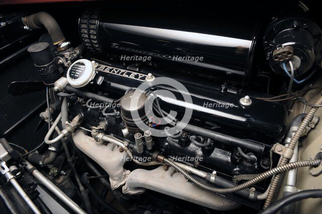 Bentley R type Continental 1954. Artist: Simon Clay.