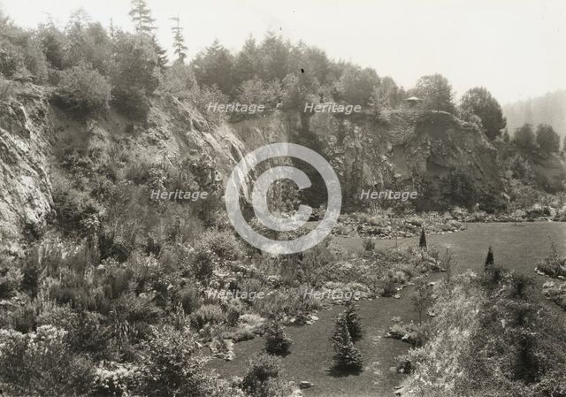 "Benvenuto," Robert Pim Butchart house, 800 Benvenuto Avenue, Central Saanich..., Canada, 1923. Creator: Frances Benjamin Johnston.