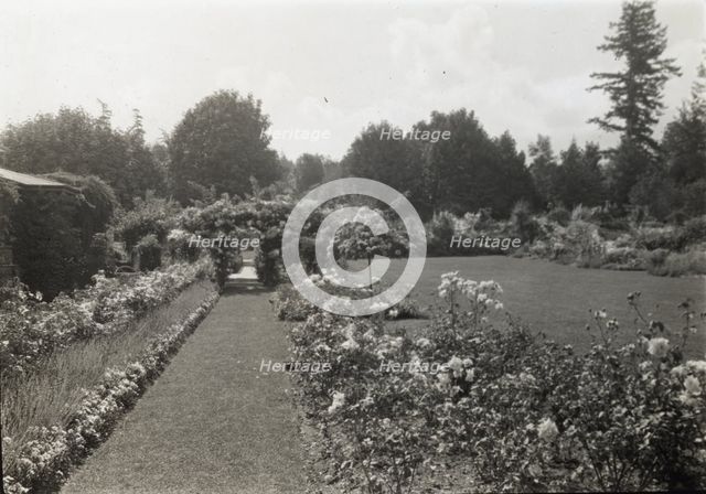 "Benvenuto," Robert Pim Butchart house, 800 Benvenuto Avenue, Central Saanich..., Canada, 1923. Creator: Frances Benjamin Johnston.