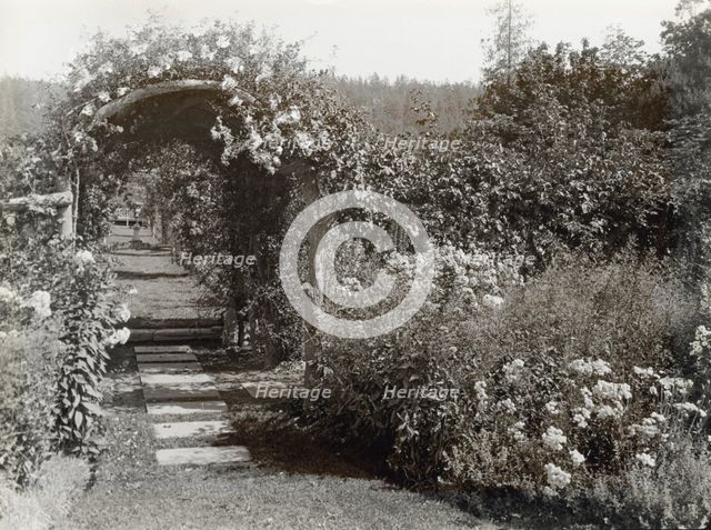 "Benvenuto," Robert Pim Butchart house, 800 Benvenuto Avenue, Central Saanich, Canada, 1923. Creator: Frances Benjamin Johnston.