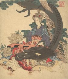 Benzaiten ni Ryu. Creator: Gakutei