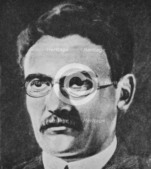 Ber Borochov (1881-1917), Russian, Jewish, Socialist, Zionist writer and thinker. Creator: Unknown.