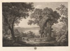 Ber See von Albano bei Rom, 1796. Creator: Friedrich Wilhelm Gmelin