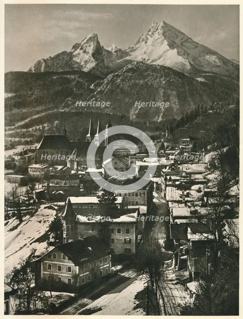 'Berchtesdaden, Watzmann', 1931. Artist: Kurt Hielscher.