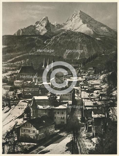 'Berchtesdaden, Watzmann', 1931. Artist: Kurt Hielscher.