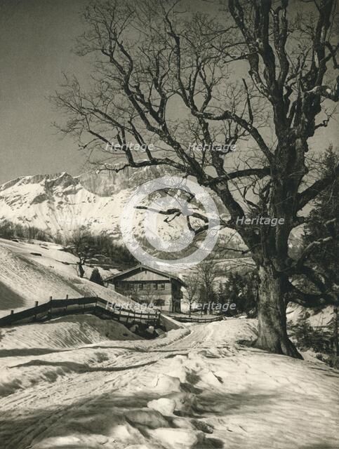 'Berchtesgaden: Hinter-Gern - Untersberg', 1931. Artist: Kurt Hielscher.