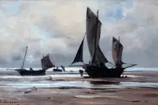 Berck 1891. Artist: Emmanuel Lansyer