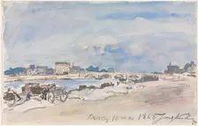 Bercy, 1868. Creator: Johan Barthold Jongkind (Dutch, 1819-1891)