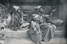 Berber country women from the interior of Tunisia, 1912. Artist: Schroeder & Co