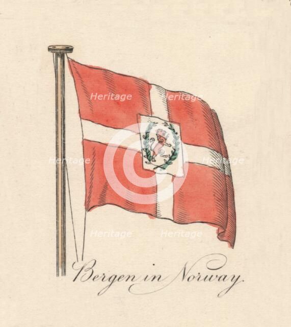 'Bergen in Norway', 1838. Artist: Unknown.