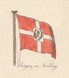 Bergen in Norway 1838