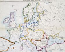 Berger's war chart, 1854. Creator: John George Berger