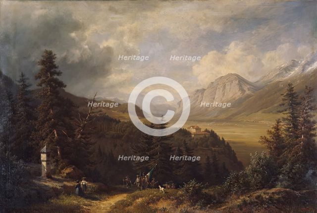 Bergisel, 1880. Creator: Gottfried Seelos.
