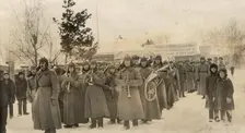Berd battalion of the Red Banner Regiment, 1928. Creator: GP Putintsev