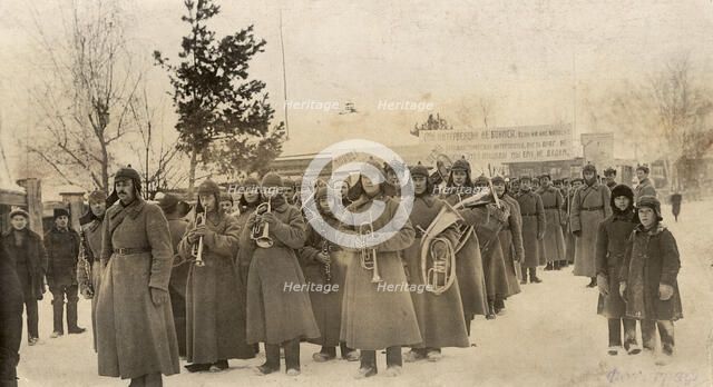 Berd battalion of the Red Banner Regiment, 1928. Creator: GP Putintsev.