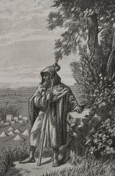 Berenguer Ramon II (c1053-1097), so-called "the Fratricide", 1890. Creator: Joan Serra y Pausas