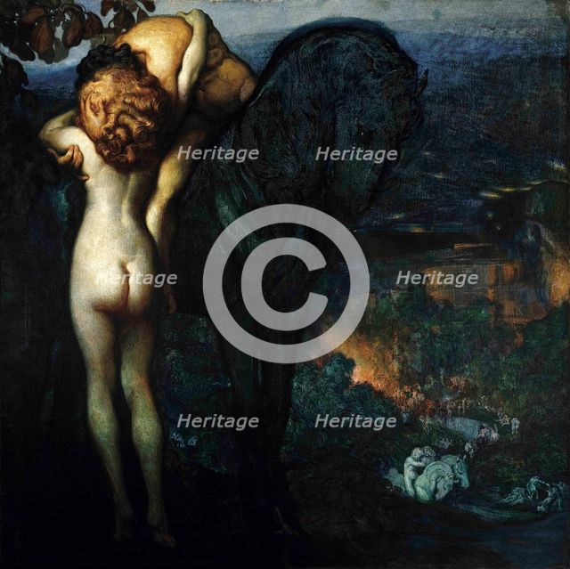 Berenice, 1909. Creator: Néstor, (Néstor Martín-Fernández de la Torre) (1887-1938).