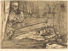 Berenice, 2nd plate. Creator: Alphonse Legros