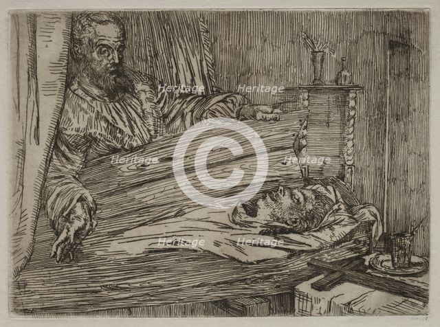 Bérénice . Creator: Alphonse Legros (French, 1837-1911).
