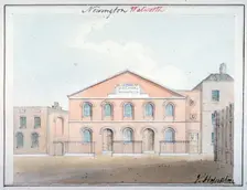 Beresford Chapel, Beresford Street, Southwark, London, 1824. Artist: John Hassell