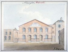 Beresford Chapel, Beresford Street, Southwark, London, 1824. Artist: John Hassell