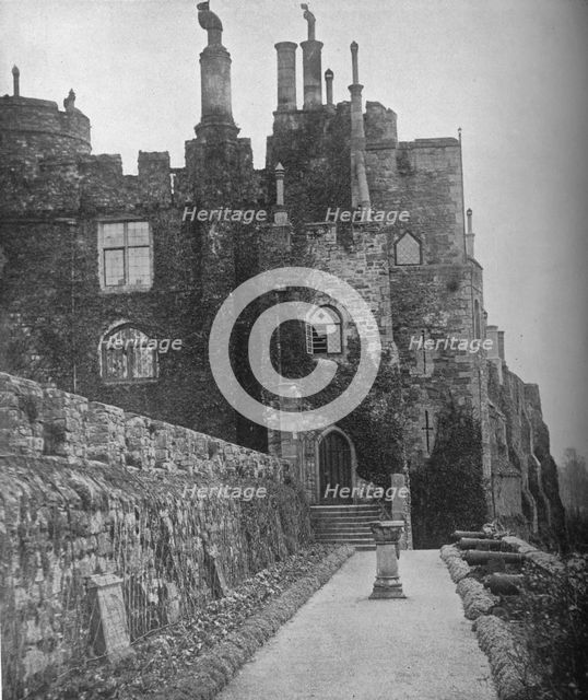 'Berkeley Castle, the seat of the Rt. Hon. Lord Fitzhardinge', c1913. Artist: Unknown.