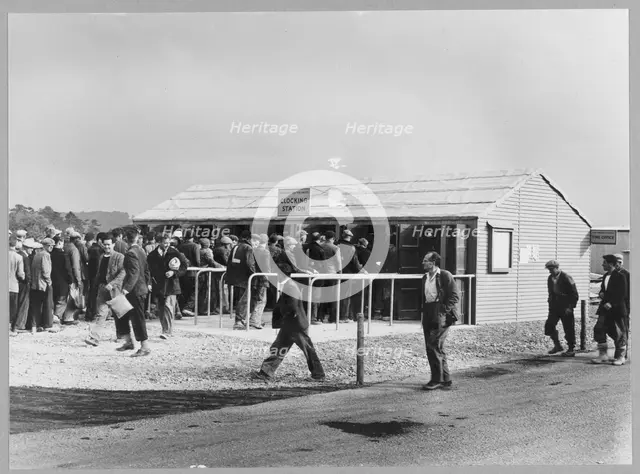 Berkeley Power Station, Berkeley, Ham and Stone, Stroud, Gloucestershire, 24/06/1957. Creator: John Laing plc.
