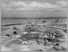 Berkeley Power Station, Berkeley, Ham and Stone, Stroud, Gloucestershire, 30/04/1957. Creator: John Laing plc
