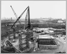 Berkeley Power Station, Berkeley, Ham and Stone, Stroud, Gloucestershire, 28/03/1957. Creator: John Laing plc