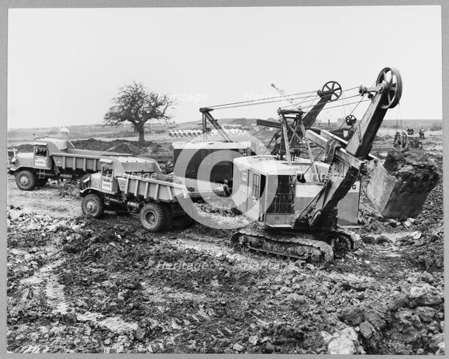 Berkeley Power Station, Berkeley, Ham and Stone, Stroud, Gloucestershire, 17/01/1957. Creator: John Laing plc.