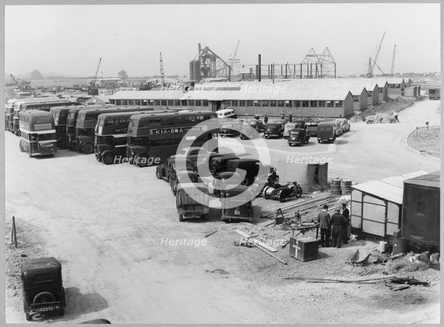Berkeley Power Station, Berkeley, Ham and Stone, Stroud, Gloucestershire, 29/04/1957. Creator: John Laing plc.