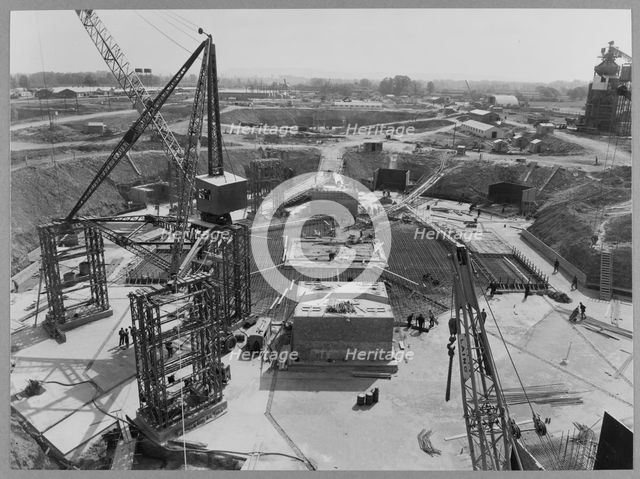 Berkeley Power Station, Berkeley, Ham and Stone, Stroud, Gloucestershire, 29/04/1957. Creator: John Laing plc.