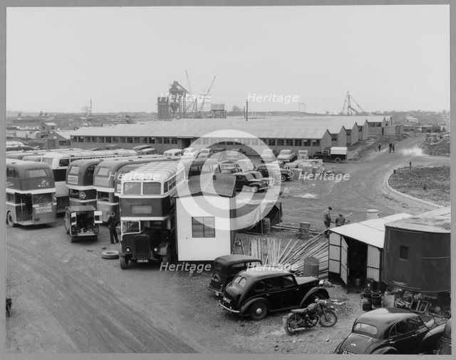 Berkeley Power Station, Berkeley, Ham and Stone, Stroud, Gloucestershire, 29/03/1957. Creator: John Laing plc.