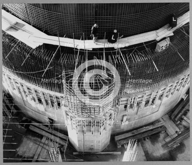 Berkeley Power Station, Berkeley, Ham and Stone, Stroud, Gloucestershire, 07/01/1958. Creator: John Laing plc.