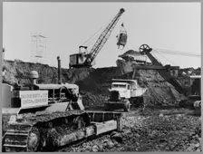Berkeley Power Station, Berkeley, Ham and Stone, Stroud, Gloucestershire, probably 1957. Creator: John Laing plc