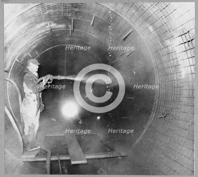 Berkeley Power Station, Berkeley, Ham and Stone, Stroud, Gloucestershire, 17/12/1958. Creator: John Laing plc.