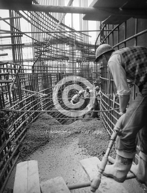 Berkeley Power Station, Berkeley, Ham and Stone, Stroud, Gloucestershire, 17/07/1958. Creator: John Laing plc.