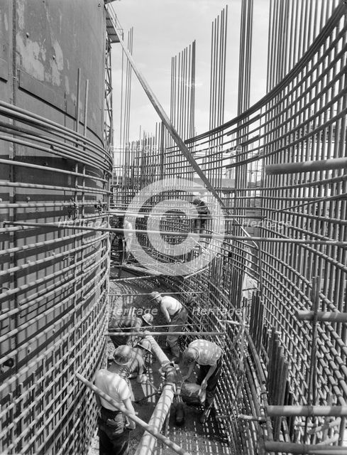 Berkeley Power Station, Berkeley, Ham and Stone, Stroud, Gloucestershire, 29/04/1958. Creator: John Laing plc.