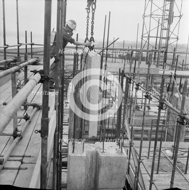 Berkeley Power Station, Berkeley, Ham and Stone, Stroud, Gloucestershire, 09/1958. Creator: John Laing plc.