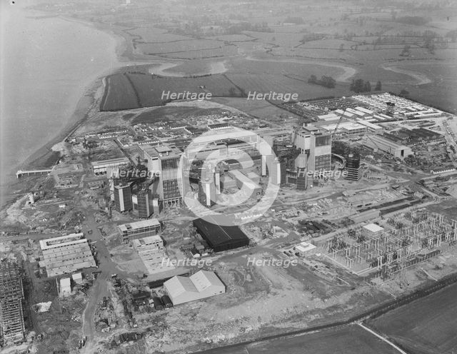 Berkeley Power Station, Berkeley, Ham and Stone, Stroud, Gloucestershire, 21/03/1960. Creator: John Laing plc.