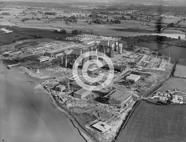 Berkeley Power Station, Berkeley, Ham and Stone, Stroud, Gloucestershire, 21/10/1960. Creator: John Laing plc.